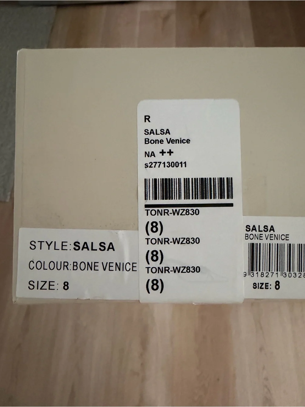 Tony Bianco Cream Pointed-Toe Bow Slip-On Heels - Picture 9 of 10